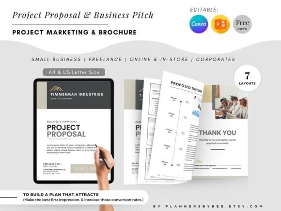Download Project Proposal Template, Business - Project Collection
