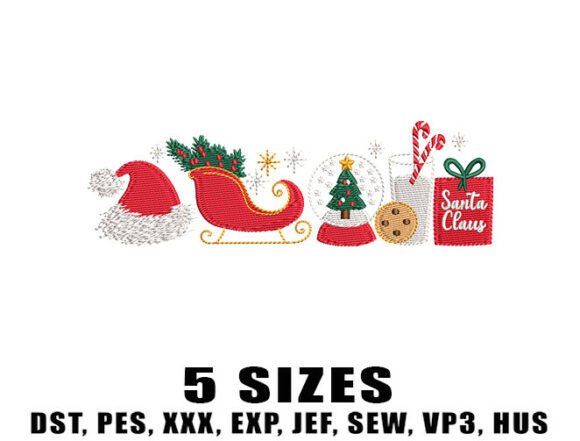 Download Cozy Winter Christmas Embroidery Design - Winter Collection