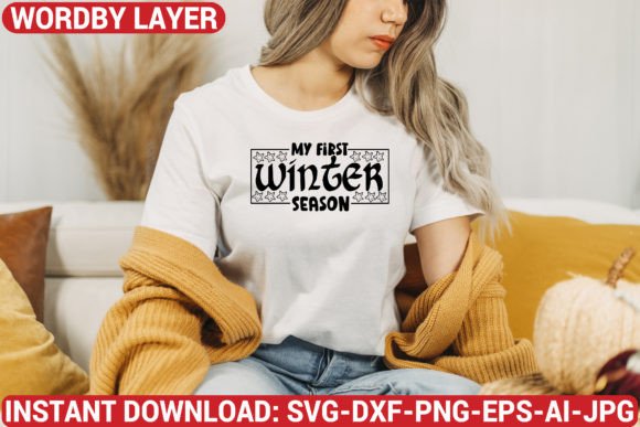 Download My First Winter Season Svg Design - Winter Collection