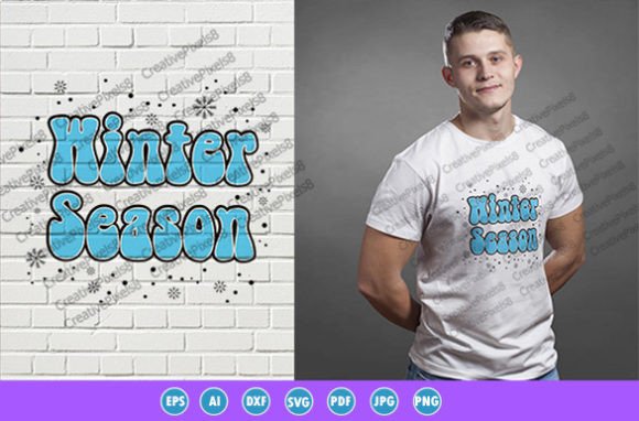 Download Winter Season Vector Tee Shirt - Winter Collection